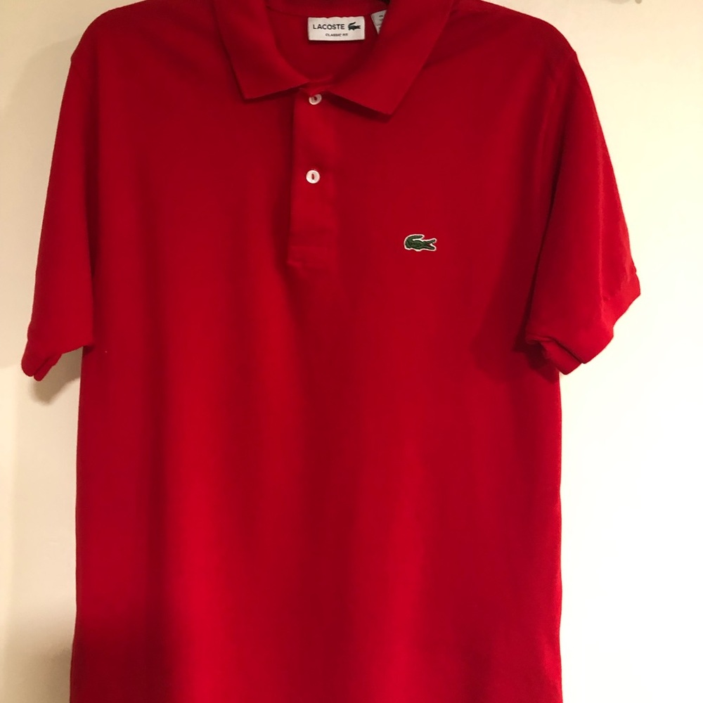 Lacoste men short sleeve shirt